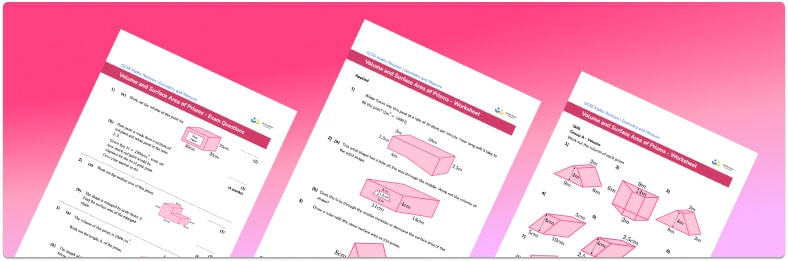 Surface Area And Volume Of Prisms Worksheet