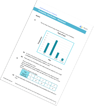 Probability Distribution Worksheet