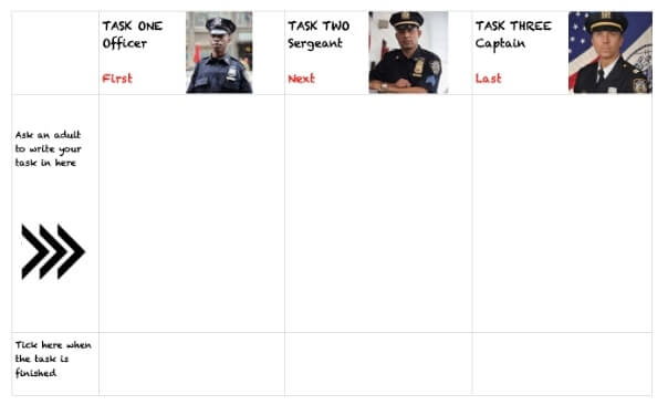 sample NYPD work schedule