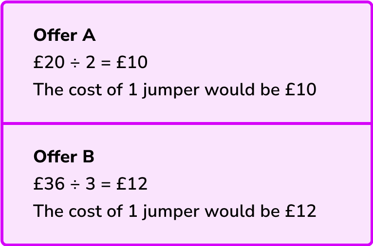 best buy maths example 5