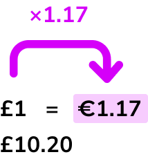 exchange rates example 4 step 3