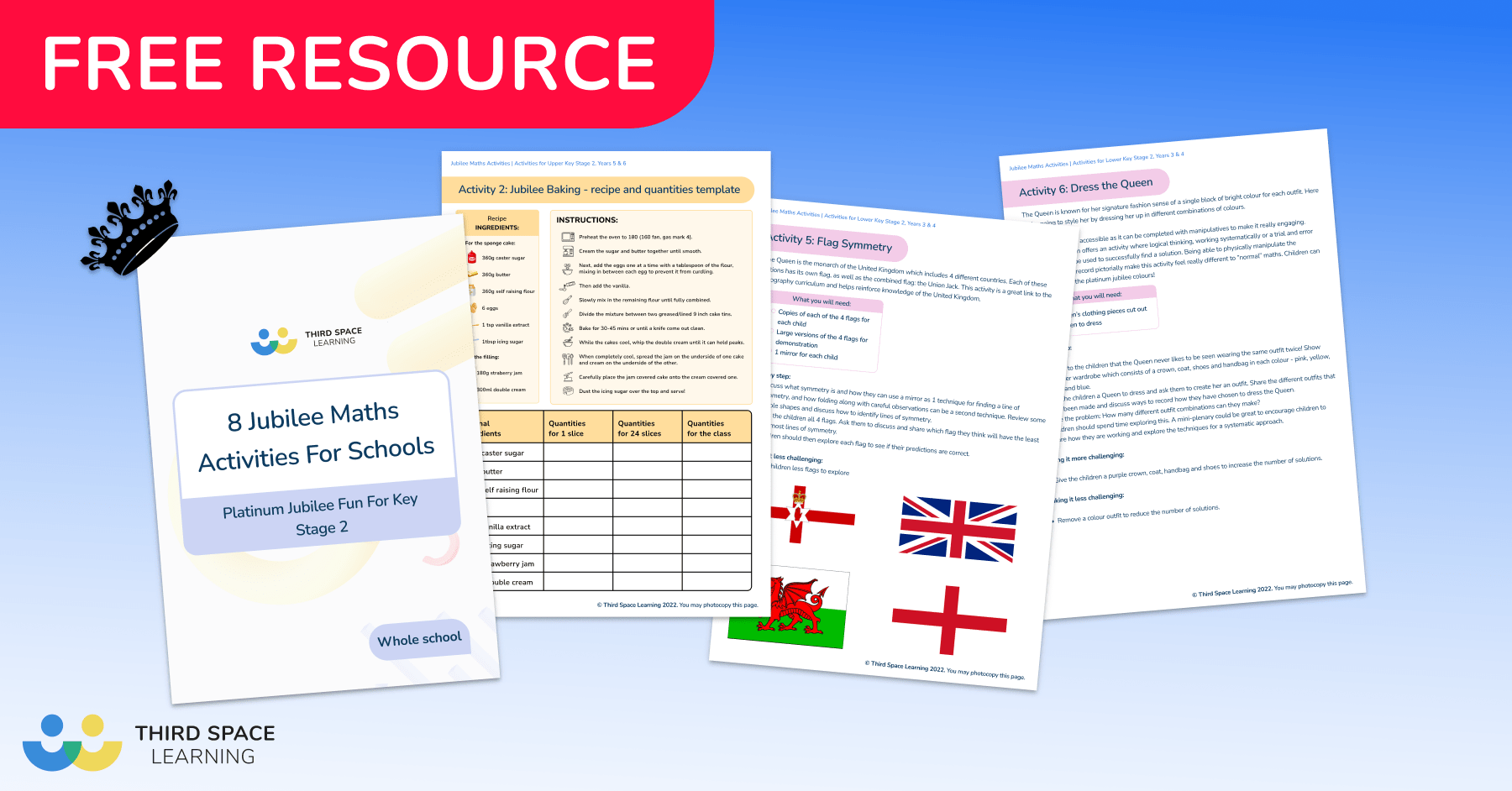 jubilee homework ks1