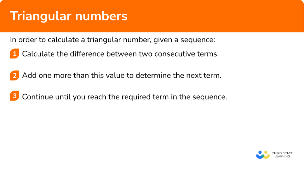 Triangular Numbers GCSE Maths Steps, Examples & Worksheet