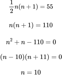 Triangular numbers practice question 6 image 2