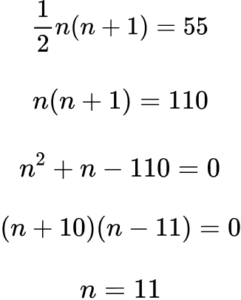 Triangular numbers practice question 6 image 4
