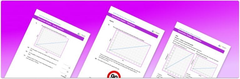 Conversion Graphs Worksheet Gcse Maths Free Third Space Learning 6842