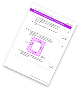 Sharing In A Ratio Worksheet - GCSE Maths [FREE]