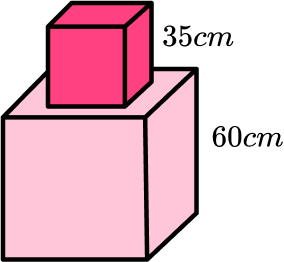 Volume of a cube gcse question 2