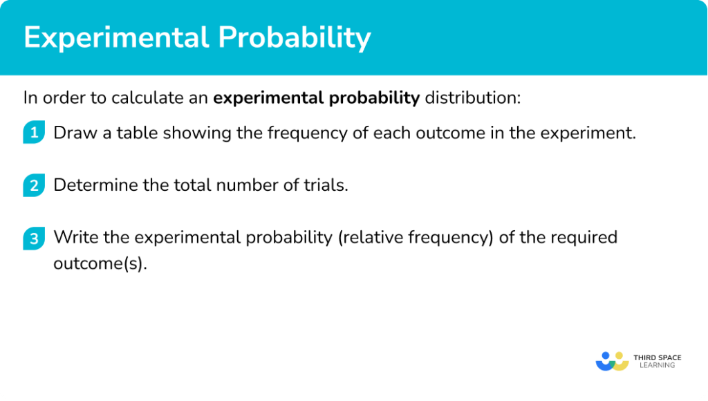 experimental probability corbettmaths questions