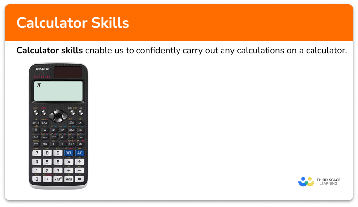 Calculator skills
