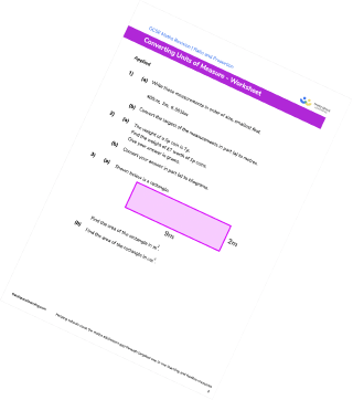 Converting Units Of Measure Worksheet