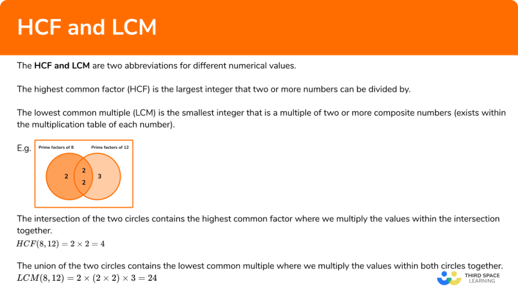 relationship-between-h-c-f-and-l-c-m-highest-common-factor-examples