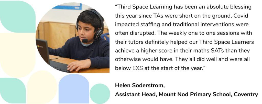 third space learning review quote