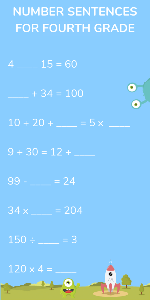 What Is A Number Sentence Explained For Elementary School