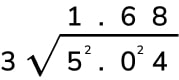 short division example 2 decimals