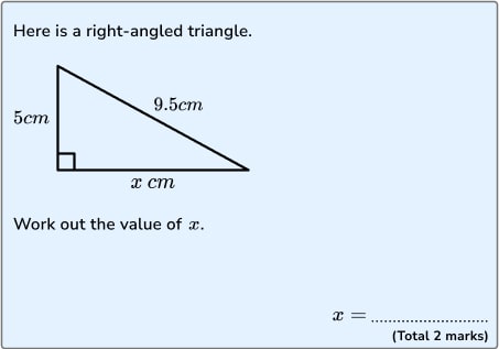 triangle practice exam question 