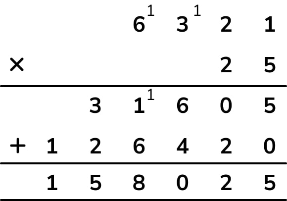 Step by Step Teaching On Standard Algorithm For Multiplication