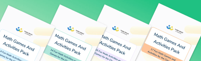 Fun Math Games and Activities Packs for Kindergarten to 5th Grade