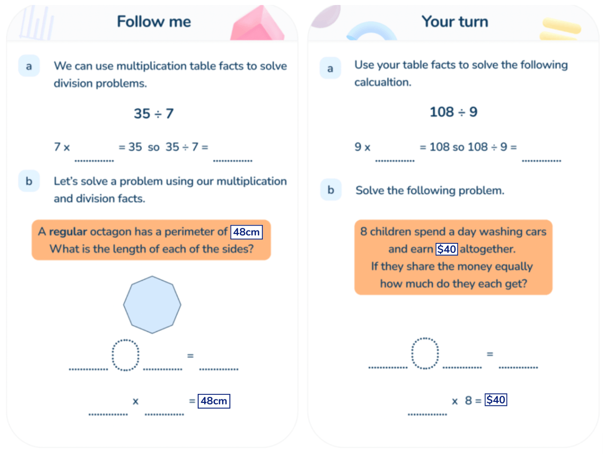 Step by Step Teaching On Standard Algorithm For Multiplication