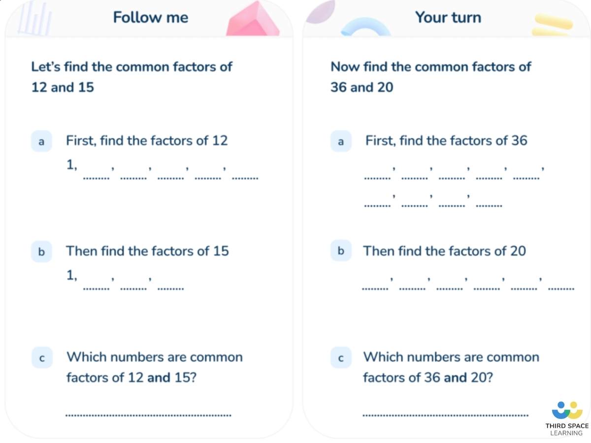 What Is The Greatest Common Factor: A Guide For Elementary