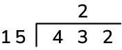 long division example step 1