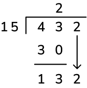 long division example step 4