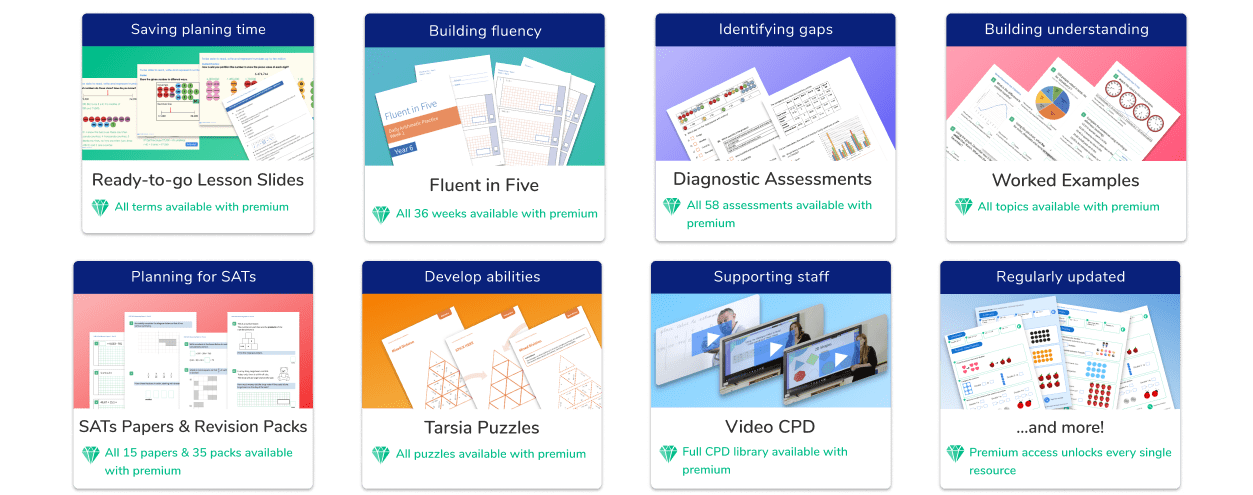 Premium primary maths resources and CPD