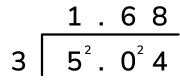 short division example