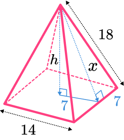 Volume of square based pyramid example 4 image 2