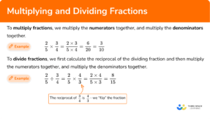 Multiplying And Dividing Fractions - GCSE Maths - Complete Guide