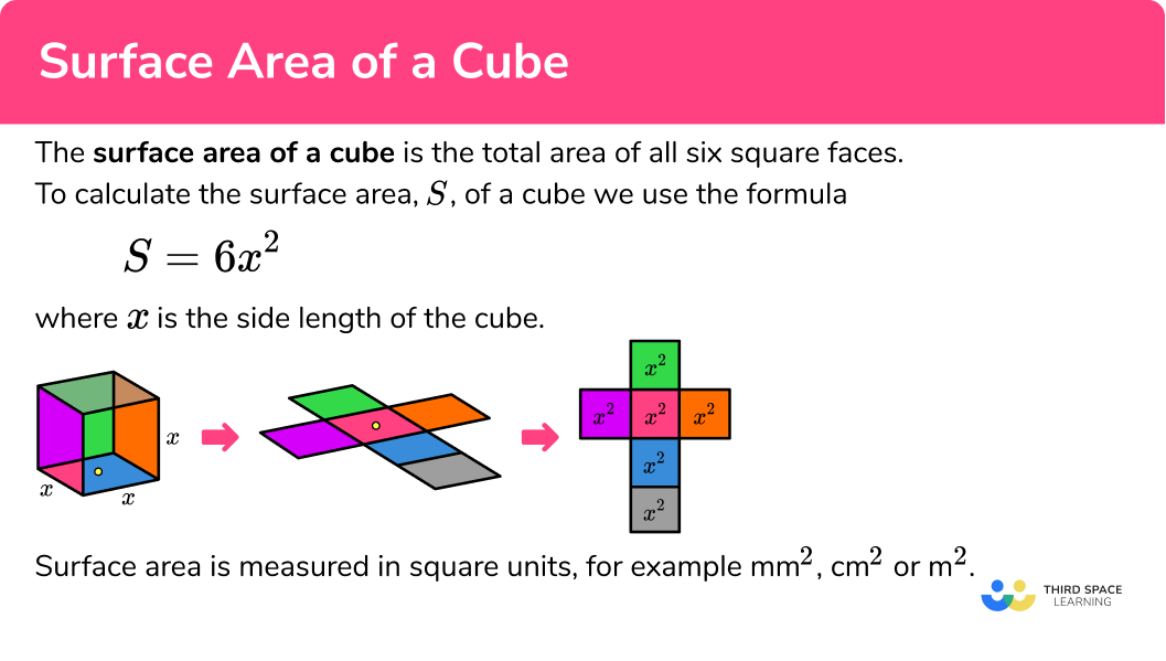Surface Area Of Cube Lateral And Total Surface Area 59 OFF