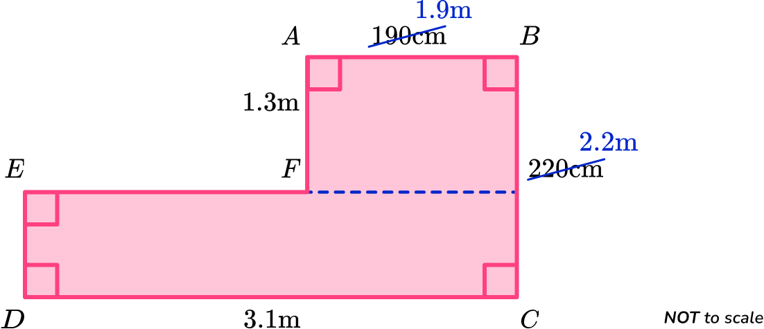 Area Of A Hexagon Gcse Maths Steps Examples And Worksheet