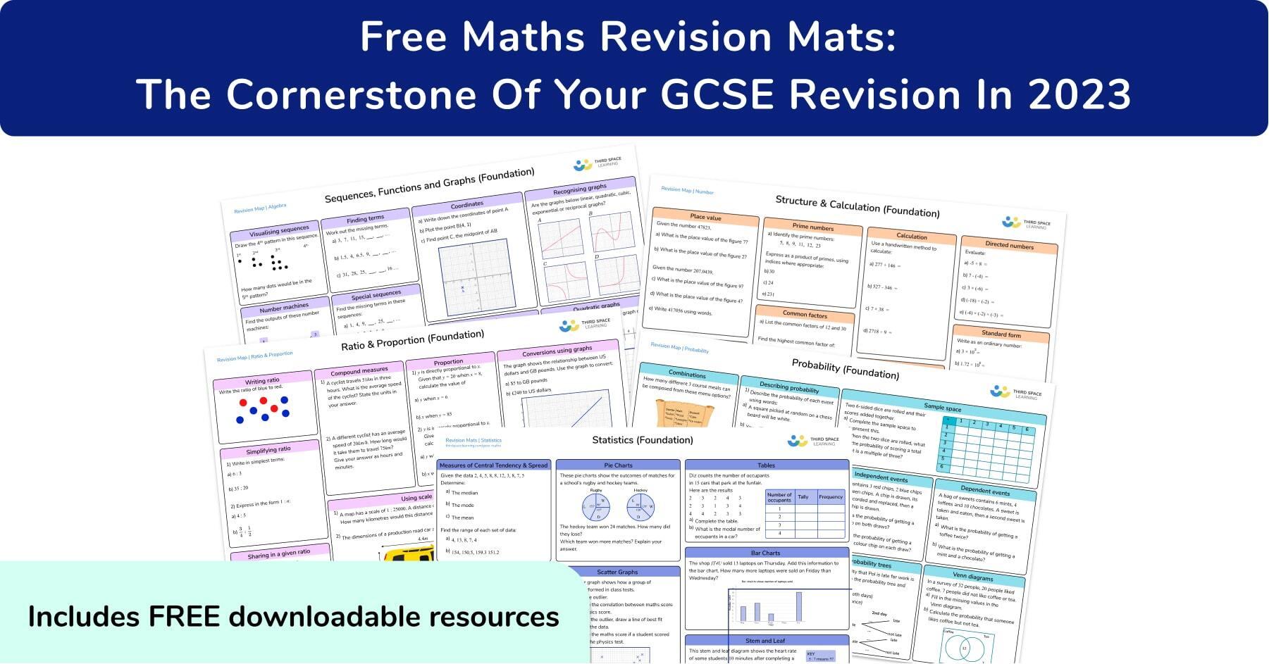 GCSE revision mats blog OG image