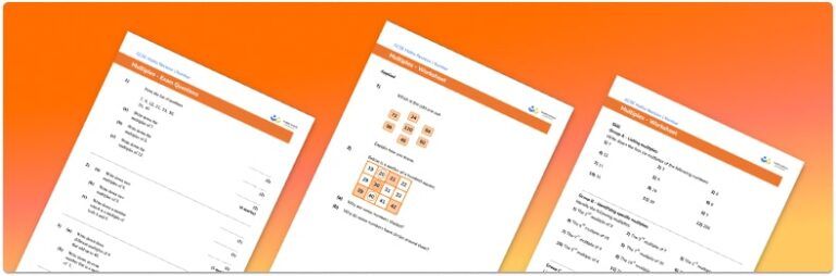 Multiples - GCSE Maths - Steps, Examples & Worksheet