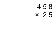 standard algorithm multiplication 1
