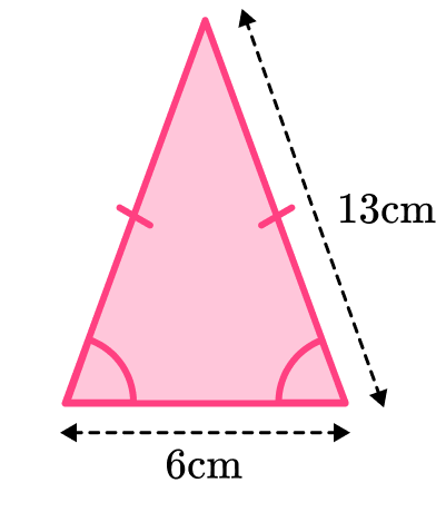 Isosceles Triangle Example 5a