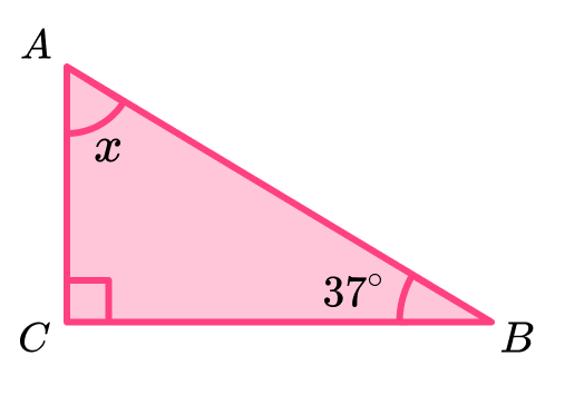 Right Angle Triangle example 1 image