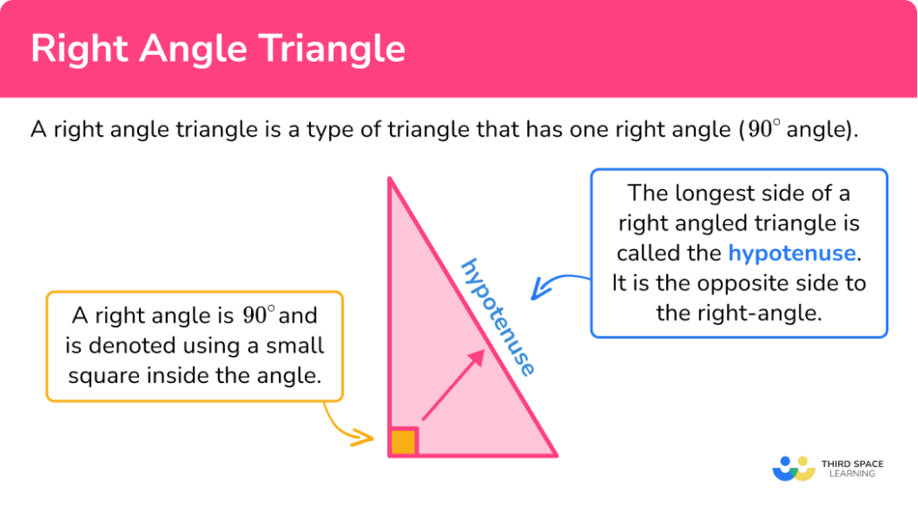 Right Angle Triangle Gcse Maths Steps Examples And Worksheet 9735