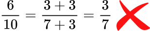 Simplifying fractions common misconception image 1