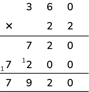 long multiplication question 