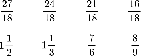 Ordering Fractions image 49 US