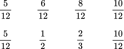 Ordering Fractions image 57 US
