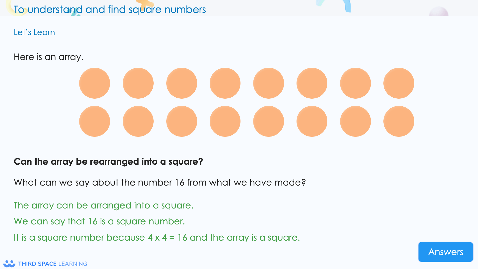 multiplication and division with arrays