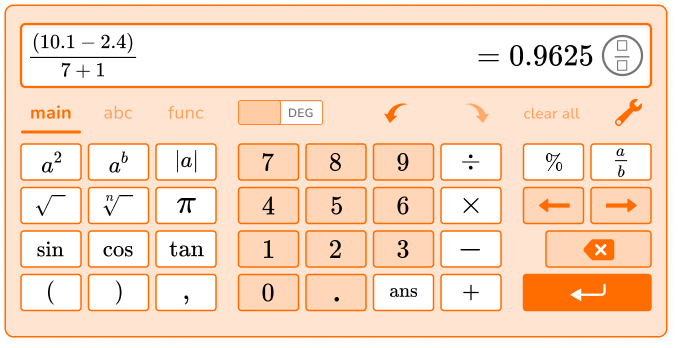 US Calculator Skills example 3 image 3