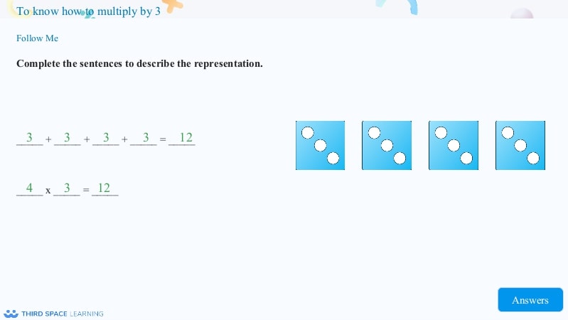 multiplication lesson slide