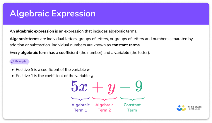 Algebraic expression