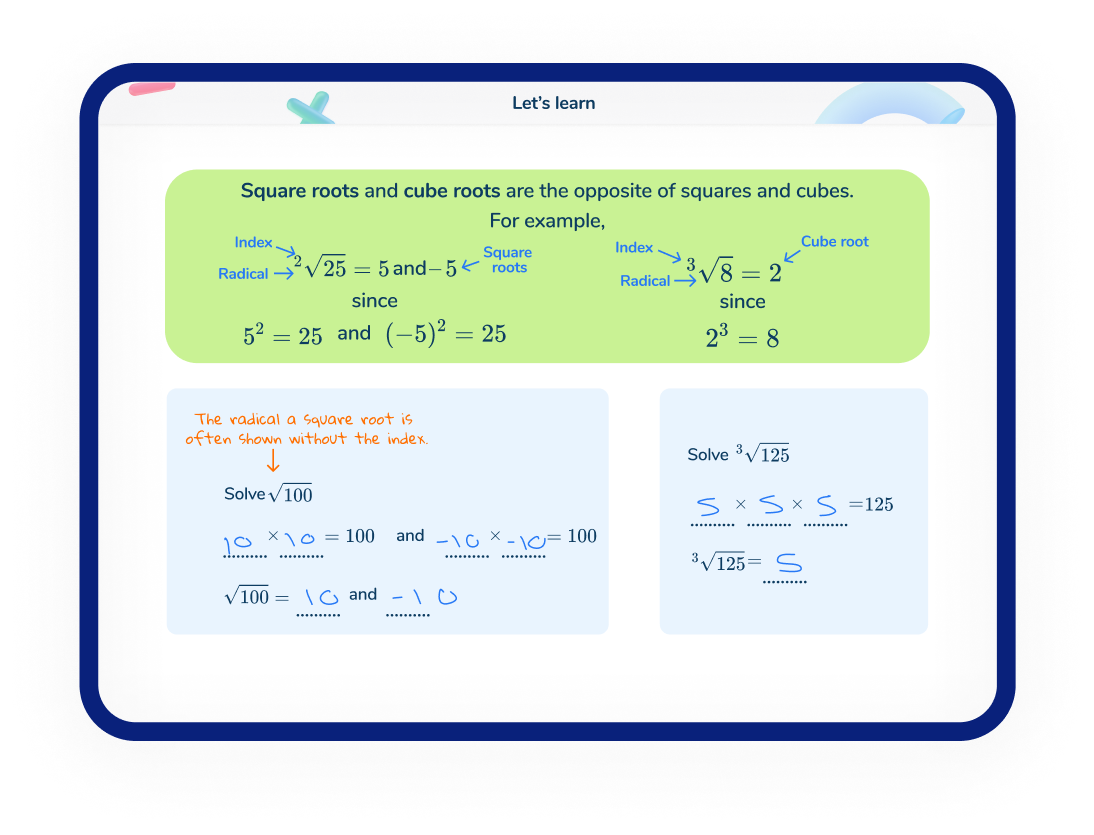 Example lesson 3