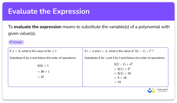 evaluate-the-expression-steps-examples-questions