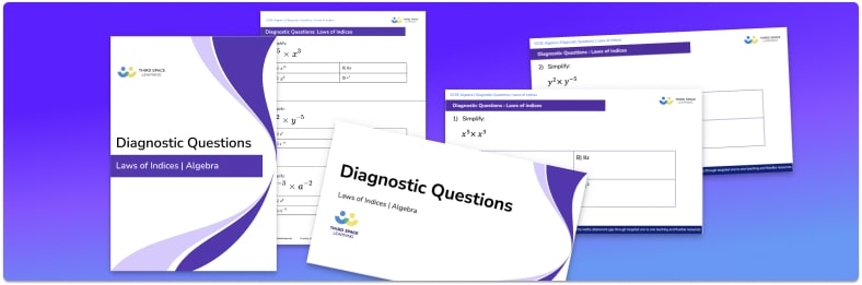 Laws of Indices Diagnostic Questions