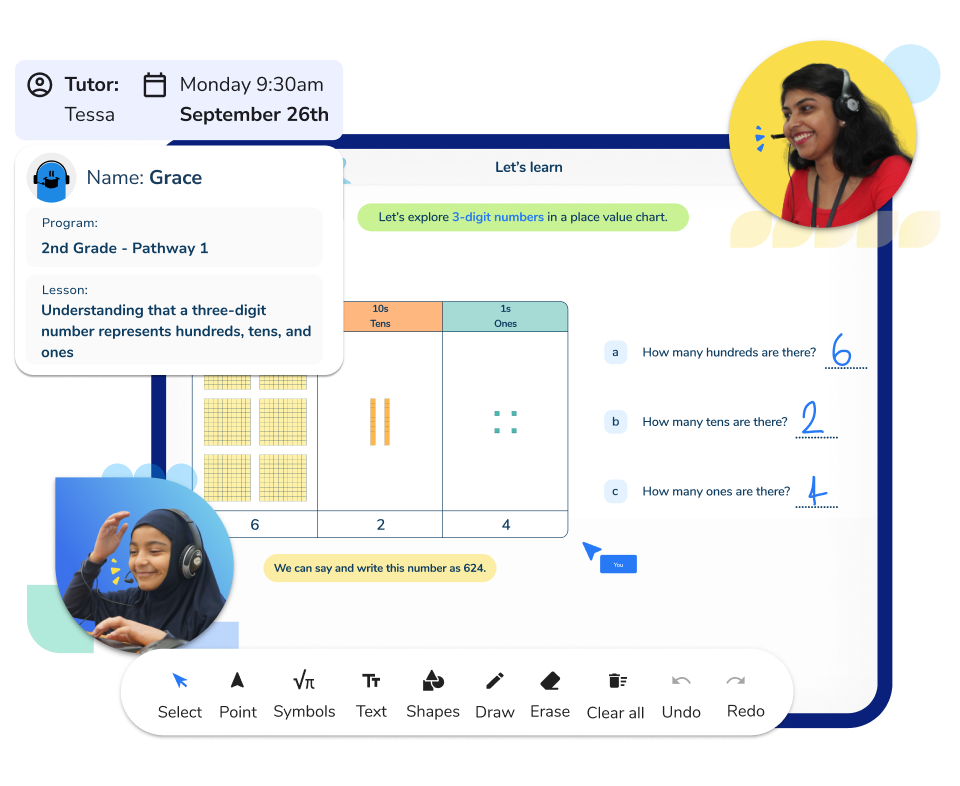 Third Space Learning Grade 2 lesson